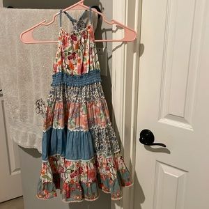 Matilda Jane Floral and Blue Kids Dress
